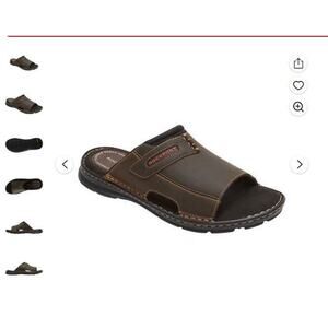 Shoes | Kenneth Cole Black Mens Leather Slides Never Worn  display picture 3